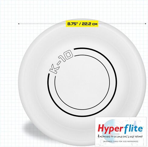 Hyperflite K-10 SofFlite Soft Dog Flying Disc, 2 Pack, Medium-Large in Saudi Arabia