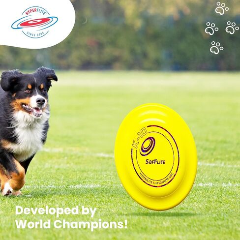Hyperflite K-10 SofFlite Soft Dog Flying Disc, 2 Pack, Medium-Large in Saudi Arabia