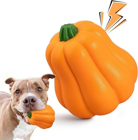 Halloween Dog Toys for Large Dogs, Tough Pumpkin Toy for Aggressive Chewers in Kuwait