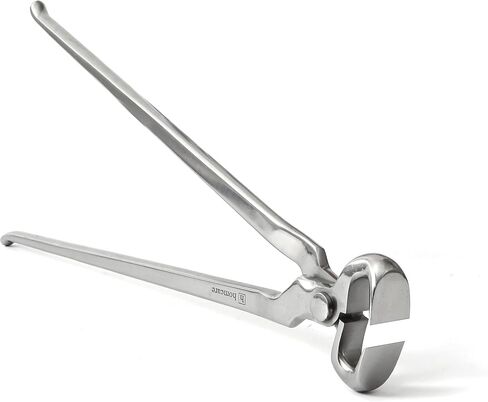 14 Inch Farrier Hoof Nipper, Heavy Duty Chrome Vanadium Steel Hoof Trimmer with High Leverage & Ergonomic Grip for Horses, Ponies, Livestock in Kuwait