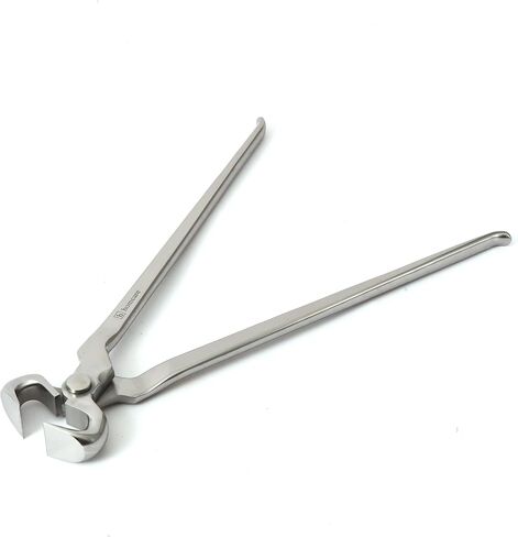 14 Inch Farrier Hoof Nipper, Heavy Duty Chrome Vanadium Steel Hoof Trimmer with High Leverage & Ergonomic Grip for Horses, Ponies, Livestock in Kuwait