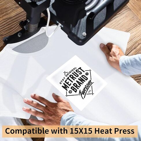 Heat Press Mat, 15x15 inch Both Side Applicable Large Insulation Pad Matt for Cricut Easypress Machine HTV Craft Vinyl Transfer(Grey - 15''x15'' Easy Press Mat) in Kuwait