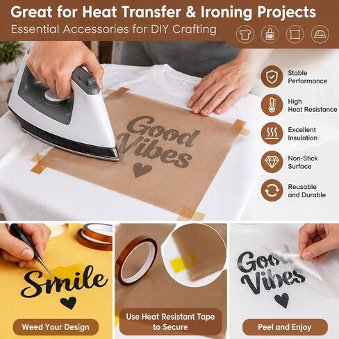 Tatuo 18 Pcs Heat Press Pillow Kit for T Shirt Sublimation, Brown in Kuwait