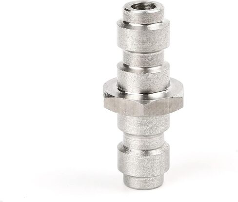 Manloney LLC Universal 8mm Dual Male Foster Quick-Disconnect Coupling Paintball Fill Adapter Nipple PCP HPA Air Tool Fittings in Kuwait