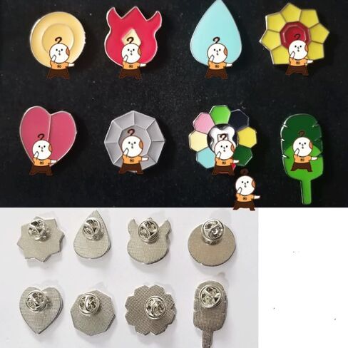 CHAOZI0 Pocket Monsters Gym Badges Collection Gift Box Set of 8pcs in Kuwait