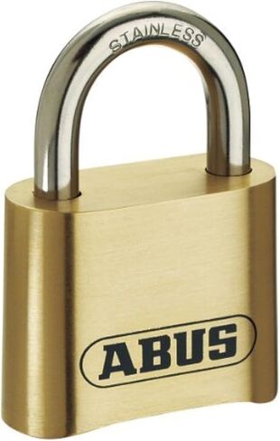 Abus 180IB/50 B 2-Inch All Weather Solid Brass 4-Dial Resettable Combination Padlock with Stainless Steel Shackle in Kuwait