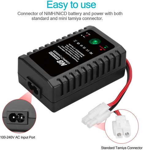 NiCD NiMH Battery Charger for 2-8S Battery Packs of Airsoft RC Car Drone in Saudi Arabia