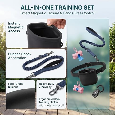 Pet Treat Pouch with Adjustable Dog Belt in Saudi Arabia