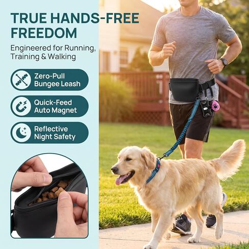Pet Treat Pouch with Adjustable Dog Belt in Saudi Arabia