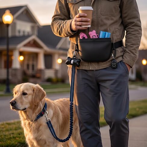 Pet Treat Pouch with Adjustable Dog Belt in Saudi Arabia