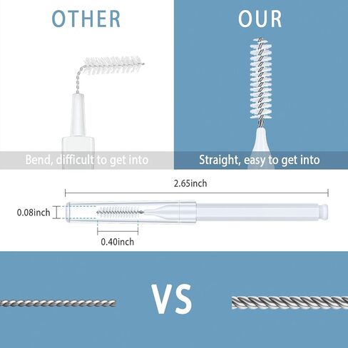 Lumkew Shower Head Cleaning Brush for Small Hole,Multifunctional Shower Head Cleaner Tool Anti-Clogging Nozzle with Storage Boxes, Showerhead Cleaning Brushes Picks for Household Bathroom, 20 Pcs in Kuwait