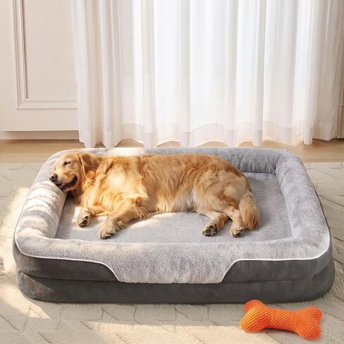 XXL Extra Large Orthopedic Dog Bed for Senior Dog to Comfy Sleep in Saudi Arabia