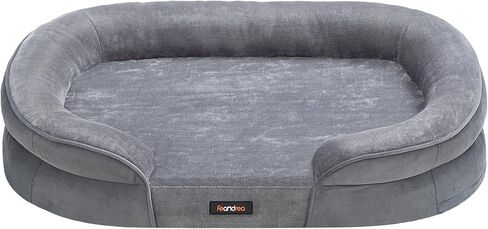 Feandrea Orthopedic Dog Bed, 36" Dog Couch in Saudi Arabia