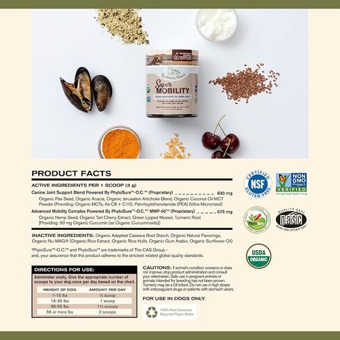 Badlands Ranch Super Mobility Joint Supplement for Dogs, 30 Scoops in Saudi Arabia