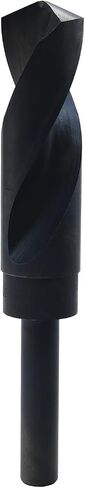 MAXTOOL 49/64" Silver and Deming Drill Bits HSS M2 S & D Drill Bits Prentice Twist Drills Black Oxide 1/2" Reduced Shank 6" OAL; SD02B00R049 in Kuwait