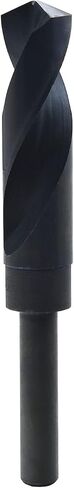 MAXTOOL 49/64" Silver and Deming Drill Bits HSS M2 S & D Drill Bits Prentice Twist Drills Black Oxide 1/2" Reduced Shank 6" OAL; SD02B00R049 in Kuwait