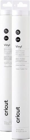 Cricut Glow-in-The-Dark Vinyl - Removable, Assorted in Saudi Arabia