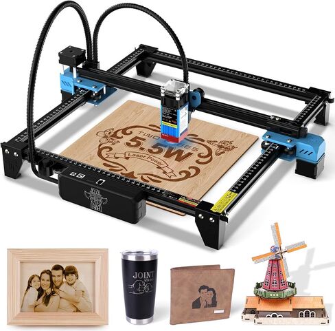 Twotrees TTS-55 Pro Laser Engraver 5500mW Laser Engraving Machine in Kuwait