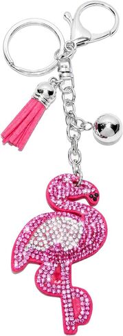 سلاسل المفاتيح Popfizzy Bling للنساء والفتيات، سحر محفظة حجر الراين لحقائب اليد، سحر حقيبة لطيف، هدية شكر للنساء in Kuwait