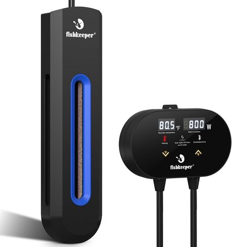 fishkeeper Aquarium Heater, 500W/800W/1000W Submersible Fish Tank Heater in Saudi Arabia