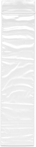 Plymor Zipper Reclosable Plastic Bags, 2 Mil, 2" x 8" (Pack of 100) in Kuwait