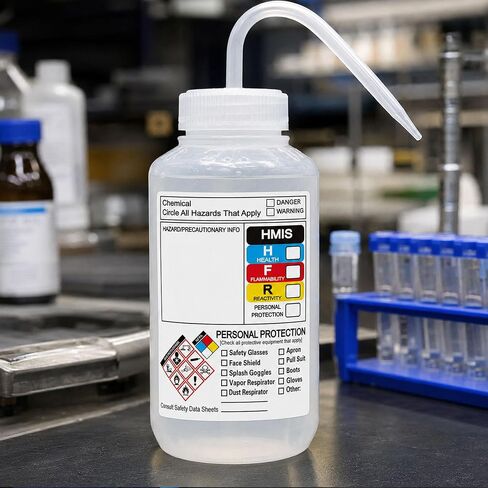 SDS OSHA Data Labels for Chemical Safety Data 4 x 3 Inch GHS Secondary Container Label-250 Pcs MSDS Stickers with GHS Pictograms Write-in Hazard Chemical Identifying and Marking Sticker Decals in Saudi Arabia