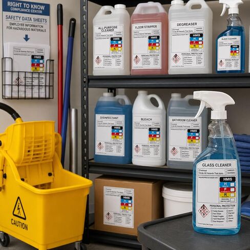 SDS OSHA Data Labels for Chemical Safety Data 4 x 3 Inch GHS Secondary Container Label-250 Pcs MSDS Stickers with GHS Pictograms Write-in Hazard Chemical Identifying and Marking Sticker Decals in Saudi Arabia