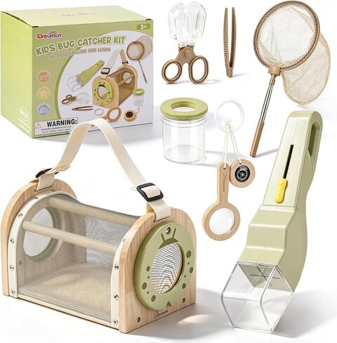 Dreamon Bug Catcher Kit for Kids Ages 4-8, 11Pcs Catch and Release Tool Set in Saudi Arabia