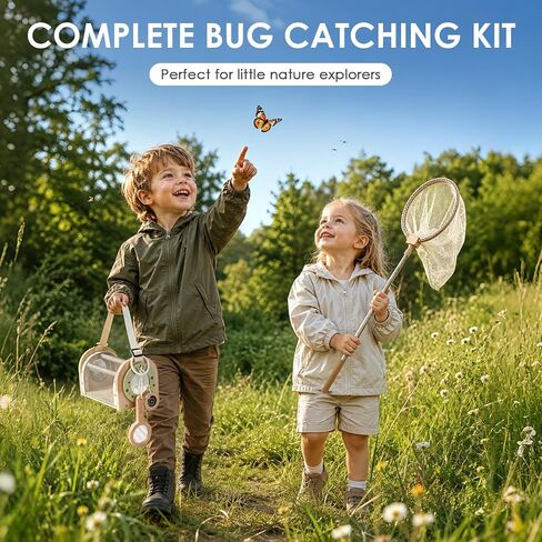 Dreamon Bug Catcher Kit for Kids Ages 4-8, 11Pcs Catch and Release Tool Set in Saudi Arabia