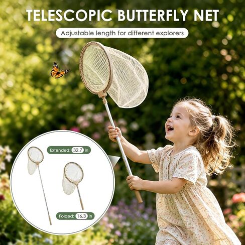 Dreamon Bug Catcher Kit for Kids Ages 4-8, 11Pcs Catch and Release Tool Set in Saudi Arabia