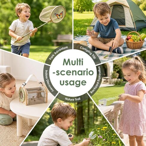 Dreamon Bug Catcher Kit for Kids Ages 4-8, 11Pcs Catch and Release Tool Set in Saudi Arabia