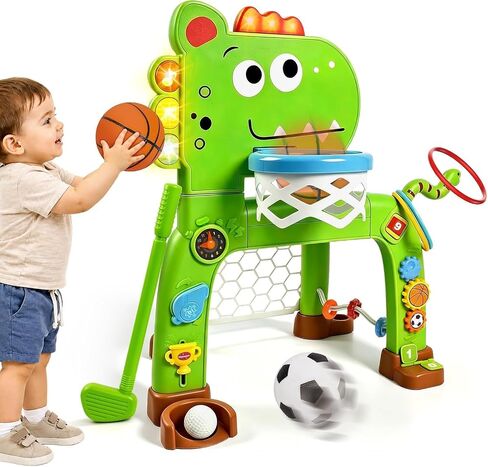 Marstone Basketball Hoop Soccer and Golf Toys for 1 2 Year Old Boy Gifts in Saudi Arabia