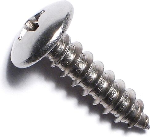 Hard-to-Find Fastener 014973405823 Phillips Truss Sheet Metal Screws, 10 x 1-1/2, Piece-10 in Kuwait