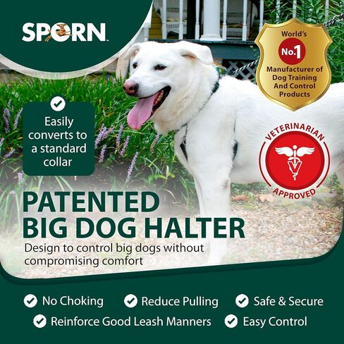 SPORN Dog Harness, Black, Large in Kuwait