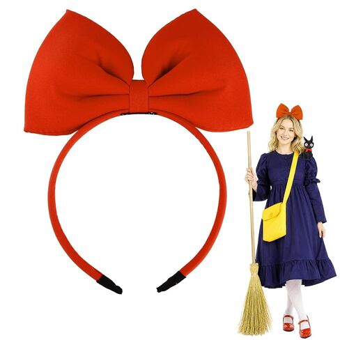 Bow Headbands Headdress for Women and Girls, Perfect Hair Accessories for Alice in Wonderland Cosplay (Black) in Kuwait