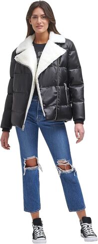 Levi's Women's Breanna Puffer Jacket (Standard and Plus Sizes) in Kuwait