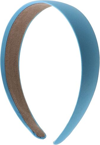 Motique Accessories 1 inch Satin Headband for Women and Girls - Red in Kuwait