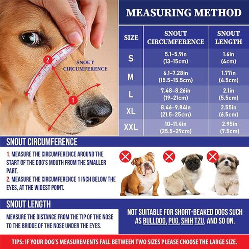 Dog Muzzle Medium Sized Dogs - Soft Muzzle for Medium Sized Dog with Air Mesh | Adjustable Dogs Muzzles to Stop Biting Barking and Chewing that Allows Panting Drinking | Perfect for Small to Large in Kuwait