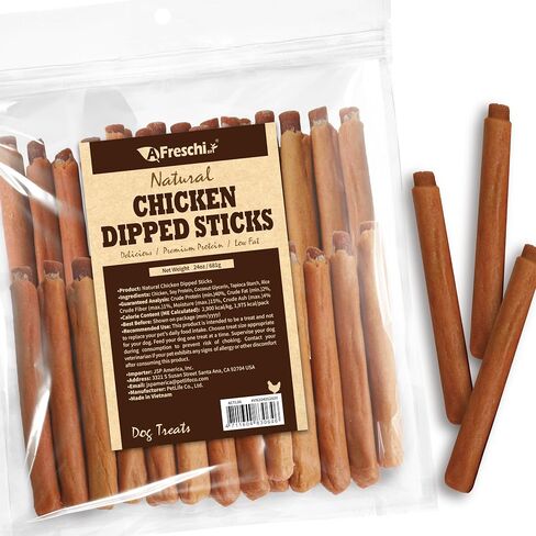 A Freschi srl® All-Natural Chicken Dog Treats, Rice Bone, 16 oz in Saudi Arabia