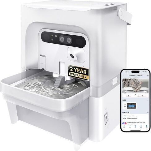 PETKIT Eversweet Ultra Cat Water Fountain with AI Camera, Filterless in Kuwait