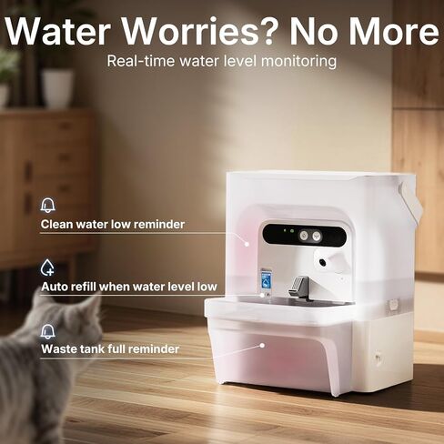 PETKIT Eversweet Ultra Cat Water Fountain with AI Camera, Filterless in Kuwait