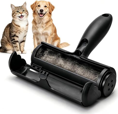 kissleaf Reusable Lint Roller, Portable, for Pet Hair on Car, Light Purple in Kuwait
