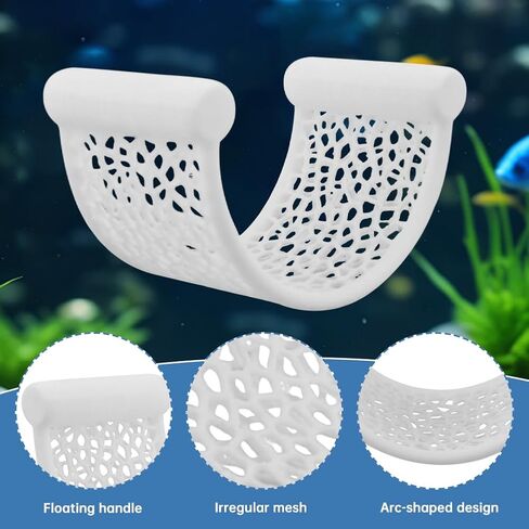 Bettas Fish Hammock,Minimalist Floating Rest Platform for Shrimp,Nano Fish in Saudi Arabia