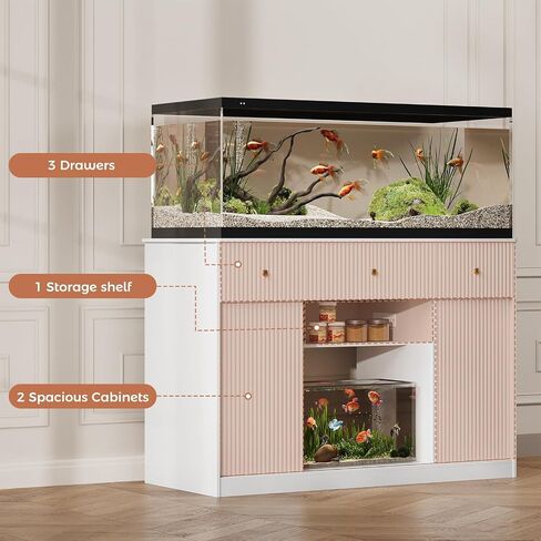 TrailBlaze Aquarium Stand – 55-75 Gal, Power Outlet in Kuwait