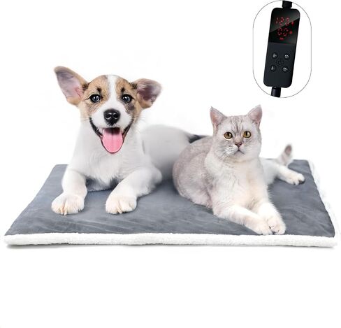 Rest-Eazzzy Pet Heating Pad for Cats,Waterproof,Anti-Bite Timer Warming Mat in Saudi Arabia