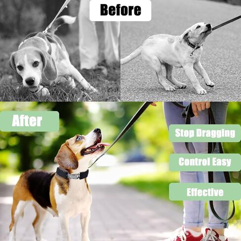 Prong Training Collar for Dogs, Adjustable Dog Pinch Collar with Quick Release Buckle, No Pull Collar for Small Medium Large Dogs, Extra Link and Caps in Kuwait
