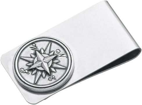 DANFORTH Golf Bag Money Clip For Men - Handcrafted Pewter Metal Money Clip – 2", Made In USA in Kuwait
