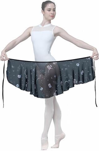 Dance Favourite Ballet Chiffon Wrap Skirts for Women and Girls in Kuwait