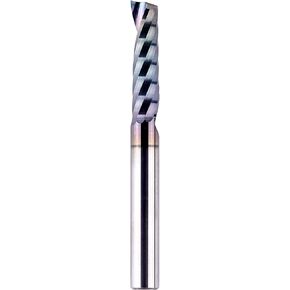 SpeTool O Flute CNC راوتر بت 1/4 بوصة عرقوب 1 بوصة طول القطع مع طلاء طويل الأمد للغاية مطحنة نهاية فلوت واحدة لقطع خشب الألومنيوم الأكريليك in Kuwait