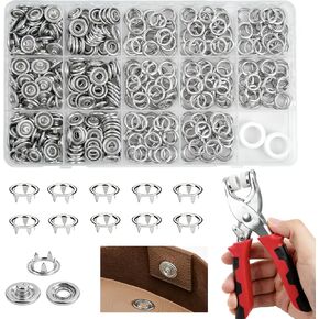 GTAAOY 11.5mm Metal Snap Buttons with Fastener Pliers in Kuwait